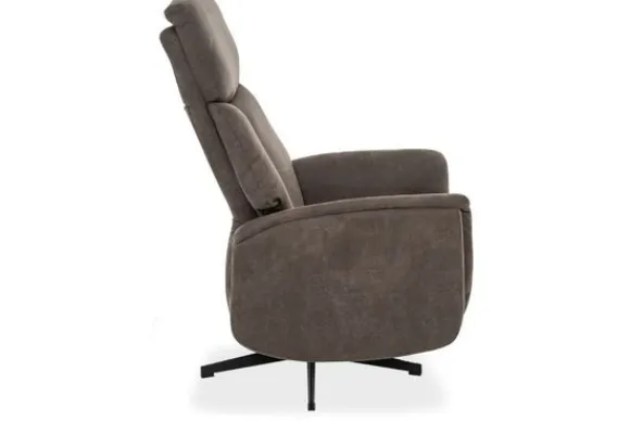 Hot Relaxfauteuil Antraciet CM-55.037 Helsinki Relaxstoelen|Draaifauteuils