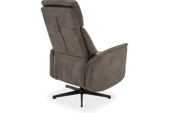 Hot Relaxfauteuil Antraciet CM-55.037 Helsinki Relaxstoelen|Draaifauteuils