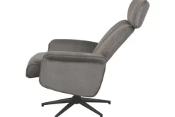 New Relaxfauteuil Antraciet Cosmo CH-73.026 Verdal Relaxstoelen|Draaifauteuils