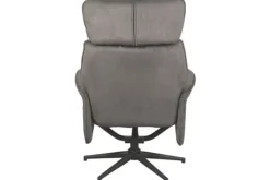 New Relaxfauteuil Antraciet Cosmo CH-73.026 Verdal Relaxstoelen|Draaifauteuils