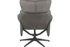 New Relaxfauteuil Antraciet Cosmo CH-73.026 Verdal Relaxstoelen|Draaifauteuils