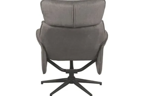 New Relaxfauteuil Antraciet Cosmo CH-73.026 Verdal Relaxstoelen|Draaifauteuils