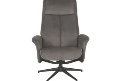 Relaxfauteuil Antraciet Cosmo CH-73.023 Bergen Relaxstoelen|Draaifauteuils