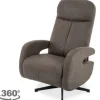 Online Relaxfauteuil Antraciet CM-55.043 Esbjerg Relaxstoelen|Draaifauteuils