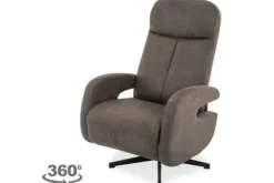 Online Relaxfauteuil Antraciet CM-55.043 Esbjerg Relaxstoelen|Draaifauteuils