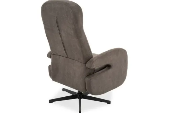 Online Relaxfauteuil Antraciet CM-55.043 Esbjerg Relaxstoelen|Draaifauteuils