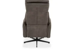 Hot Relaxfauteuil Antraciet CM-55.052 Aarhus Relaxstoelen|Draaifauteuils