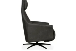 Discount Relaxfauteuil Antraciet SX-84.021 Lund Relaxstoelen|Draaifauteuils