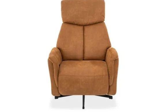 Relaxfauteuil Cognac CM-55.054 Aarhus Relaxstoelen|Draaifauteuils