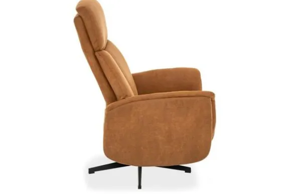 Relaxfauteuil Cognac CM-55.054 Aarhus Relaxstoelen|Draaifauteuils