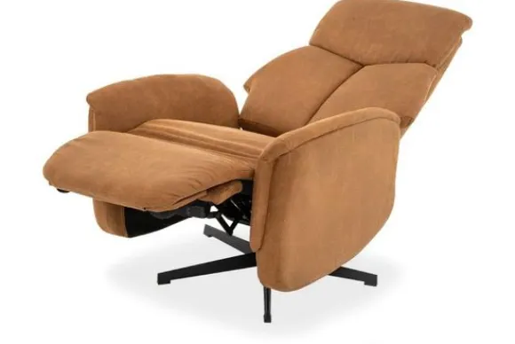 Relaxfauteuil Cognac CM-55.054 Aarhus Relaxstoelen|Draaifauteuils