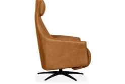 Online Relaxfauteuil Cognac SX-84.023 Lund Relaxstoelen|Draaifauteuils