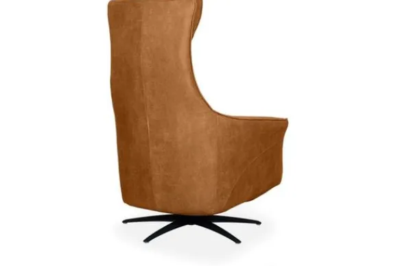Online Relaxfauteuil Cognac SX-84.023 Lund Relaxstoelen|Draaifauteuils