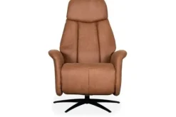 Online Relaxfauteuil Cognac SX-84.014 Oslo Relaxstoelen|Draaifauteuils