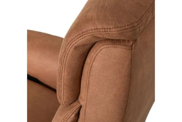 Online Relaxfauteuil Cognac SX-84.014 Oslo Relaxstoelen|Draaifauteuils