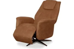 Online Relaxfauteuil Cognac SX-84.017 Stockholm Relaxstoelen|Draaifauteuils