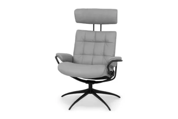 Online Relaxfauteuil London LowBack met hoofdsteun | Relaxstoelen|Draaifauteuils
