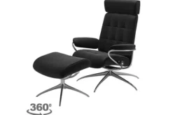 Relaxfauteuil London LowBack met hoofdsteun | Relaxstoelen|Draaifauteuils