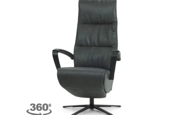 Outlet Relaxfauteuil Mancini-Twice Sta Op Stoelen|Relaxstoelen