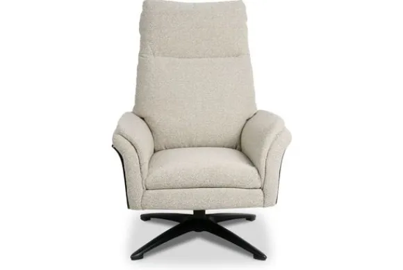 New Relaxfauteuil met hocker Naturel DA-89.005 Zenza Relaxstoelen|Draaifauteuils