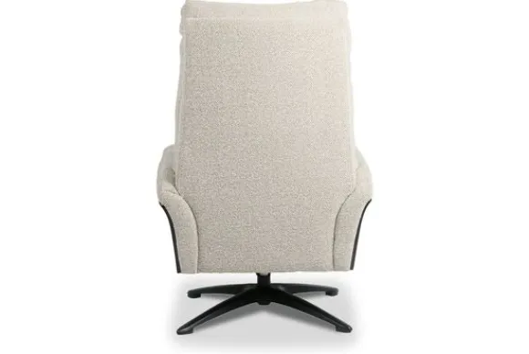 New Relaxfauteuil met hocker Naturel DA-89.005 Zenza Relaxstoelen|Draaifauteuils