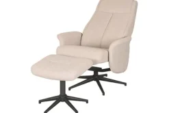 Sale Relaxfauteuil met hocker Naturel Touch CH-73.010 Bergen Relaxstoelen|Draaifauteuils