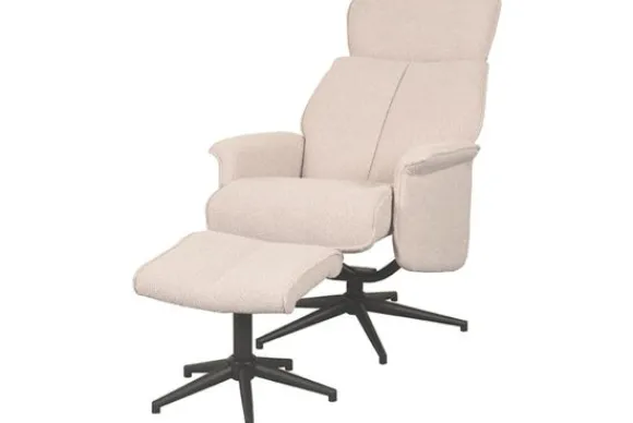 Hot Relaxfauteuil met hocker Naturel Touch CH-73.019 Verdal Relaxstoelen|Draaifauteuils