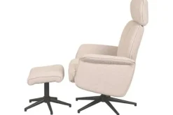 Hot Relaxfauteuil met hocker Naturel Touch CH-73.019 Verdal Relaxstoelen|Draaifauteuils