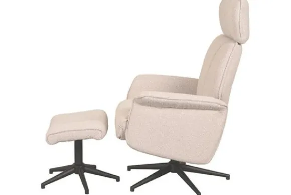 Hot Relaxfauteuil met hocker Naturel Touch CH-73.019 Verdal Relaxstoelen|Draaifauteuils