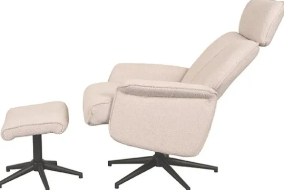 Hot Relaxfauteuil met hocker Naturel Touch CH-73.019 Verdal Relaxstoelen|Draaifauteuils