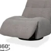 Outlet Relaxfauteuil Mushroom MW-72.017 Relax and Recharge Relaxstoelen|Draaifauteuils
