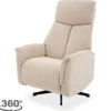 Outlet Relaxfauteuil Naturel CM-55.057 Aarhus Relaxstoelen