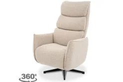 Discount Relaxfauteuil Naturel CM-55.063 Goteborg Relaxstoelen|Draaifauteuils