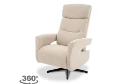 Hot Relaxfauteuil Naturel CM-55.060 Tampere Relaxstoelen|Draaifauteuils