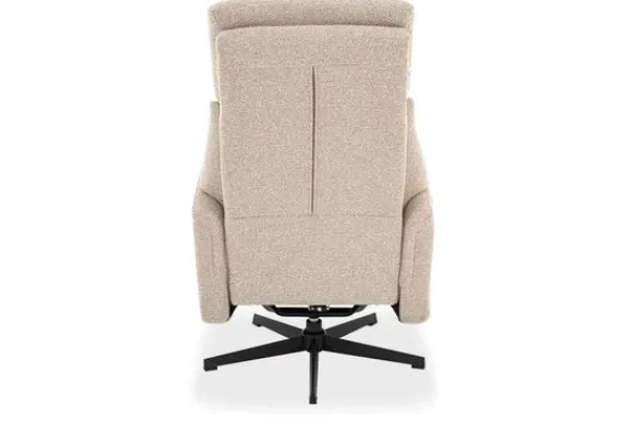 Outlet Relaxfauteuil Naturel CM-55.042 Helsinki Relaxstoelen|Draaifauteuils