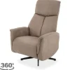Online Relaxfauteuil Taupe CM-55.038 Helsinki Relaxstoelen|Draaifauteuils