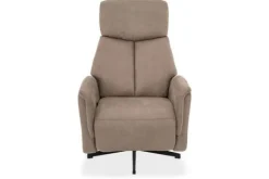 Online Relaxfauteuil Taupe CM-55.038 Helsinki Relaxstoelen|Draaifauteuils