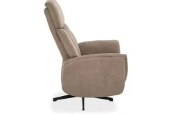 Online Relaxfauteuil Taupe CM-55.038 Helsinki Relaxstoelen|Draaifauteuils