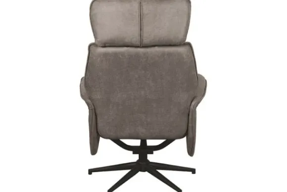Online Relaxfauteuil Taupe Micro Suede CH-73.017 Verdal Draaifauteuils