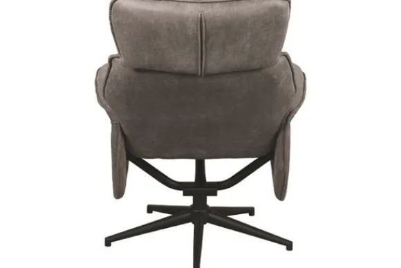 Online Relaxfauteuil Taupe Micro Suede CH-73.017 Verdal Draaifauteuils