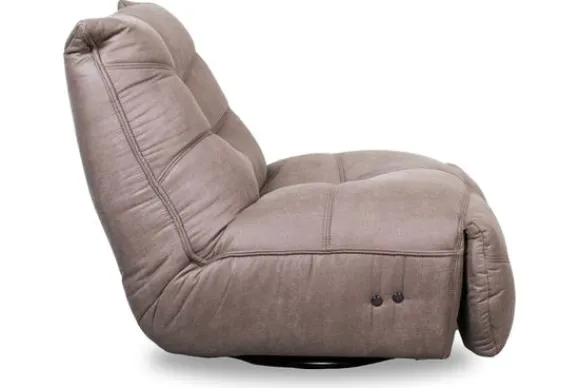 New Relaxfauteuil Taupe MW-72.020 Powernap Relaxstoelen|Draaifauteuils