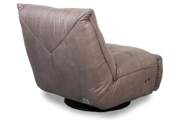 New Relaxfauteuil Taupe MW-72.020 Powernap Relaxstoelen|Draaifauteuils