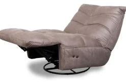New Relaxfauteuil Taupe MW-72.020 Powernap Relaxstoelen|Draaifauteuils