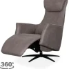 New Relaxfauteuil Taupe SX-84.022 Lund Relaxstoelen|Draaifauteuils