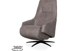 Online Relaxfauteuil Taupe SX-84.006 Odense Relaxstoelen