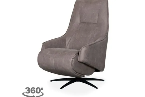 Online Relaxfauteuil Taupe SX-84.006 Odense Relaxstoelen