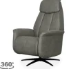 Outlet Relaxfauteuil Taupe SX-84.007 Oslo Relaxstoelen|Draaifauteuils