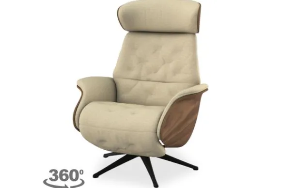 Outlet Relaxfauteuil Volden Relaxstoelen|Draaifauteuils