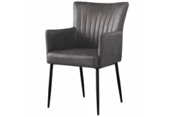 Outlet Stoel Anthracite Toledo Eetkamerstoelen