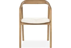 Discount Stoel Lichtbruin 96476 Rayven Eetkamerstoelen